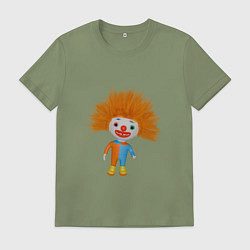 Мужская футболка Рыжеволосый клоун