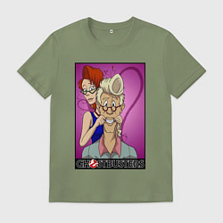 Мужская футболка Ghostbusters - Egon and Janine