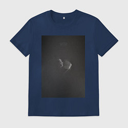 Футболка хлопковая мужская Смотреть фильмы, цвет: тёмно-синий