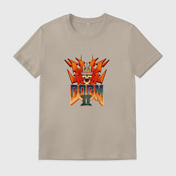 Мужская футболка Doom2 logo