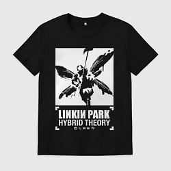 Футболка хлопковая мужская Linkin Park album cover, цвет: черный