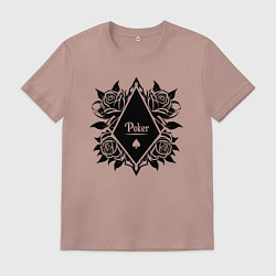 Мужская футболка Розы и пики