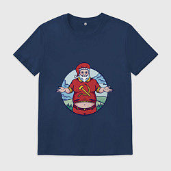 Мужская футболка Советский Санта