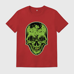Мужская футболка Green skeletor