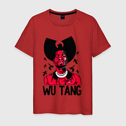 Футболка хлопковая мужская Wu-Tang Insects, цвет: красный