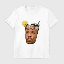 Футболка хлопковая мужская Got Tea: West Coast, цвет: белый