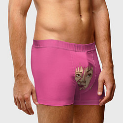 Трусы-боксеры мужские Pink, цвет: 3D-принт — фото 2