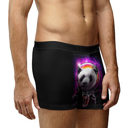 Трусы-боксеры мужские Panda Cosmonaut, цвет: 3D-принт — фото 2