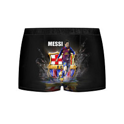 Трусы-боксеры мужские Messi FCB, цвет: 3D-принт