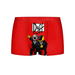 Трусы-боксеры мужские Daff Punk, цвет: 3D-принт