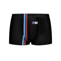 Трусы-боксеры мужские BMW BLACK COLLECTION БМВ, цвет: 3D-принт