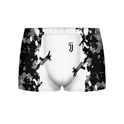 Трусы-боксеры мужские FC Juventus: White Original, цвет: 3D-принт