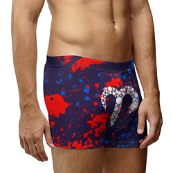 Трусы-боксеры мужские Яркий Овен, цвет: 3D-принт — фото 2