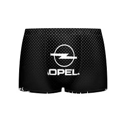 Трусы-боксеры мужские Opel: Black Side, цвет: 3D-принт