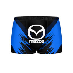 Трусы-боксеры мужские Mazda: Blue Anger, цвет: 3D-принт
