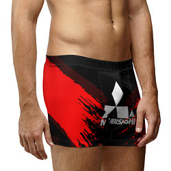 Трусы-боксеры мужские Mitsubishi: Red Anger, цвет: 3D-принт — фото 2