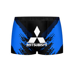 Трусы-боксеры мужские Mitsubishi: Blue Anger, цвет: 3D-принт