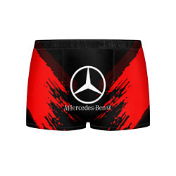 Трусы-боксеры мужские Mercedes-Benz: Red Anger, цвет: 3D-принт