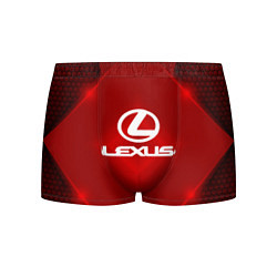 Трусы-боксеры мужские Lexus: Red Light, цвет: 3D-принт