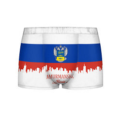 Трусы-боксеры мужские Murmansk: Russia цвета 3D-принт — фото 1