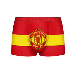 Трусы-боксеры мужские FC Man United: Red Style, цвет: 3D-принт
