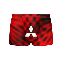 Трусы-боксеры мужские Mitsubishi: Red Carbon, цвет: 3D-принт