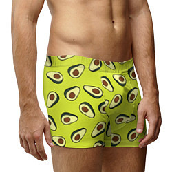 Трусы-боксеры мужские Стиль авокадо, цвет: 3D-принт — фото 2
