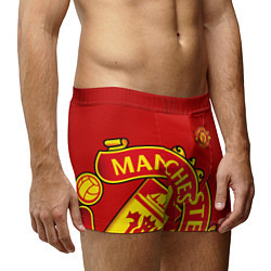 Трусы-боксеры мужские FC Man United: Red Exclusive, цвет: 3D-принт — фото 2