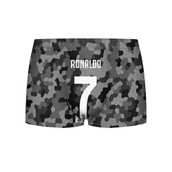Трусы-боксеры мужские Ronaldo 7: Camo Sport, цвет: 3D-принт