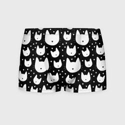 Трусы-боксеры мужские Love Cats Pattern, цвет: 3D-принт