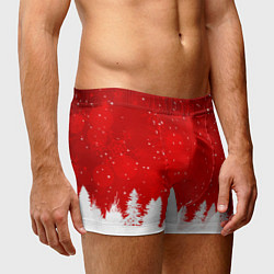 Трусы-боксеры мужские Christmas pattern, цвет: 3D-принт — фото 2
