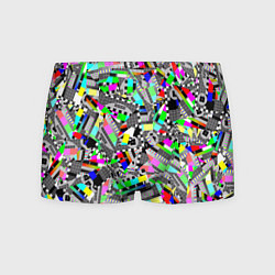 Трусы-боксеры мужские Экран профилактики, цвет: 3D-принт