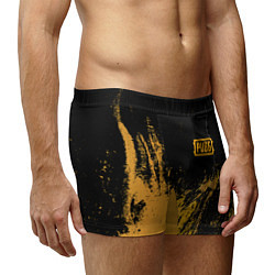 Трусы-боксеры мужские PUBG: Yellow Colour, цвет: 3D-принт — фото 2