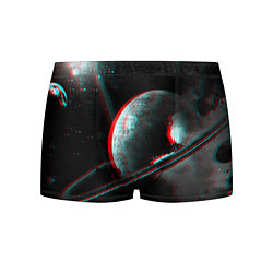 Трусы-боксеры мужские Cosmos Glitch, цвет: 3D-принт