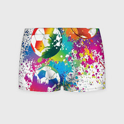 Мужские трусы Football Paints