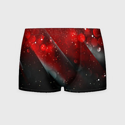 Трусы-боксеры мужские Red & Black, цвет: 3D-принт