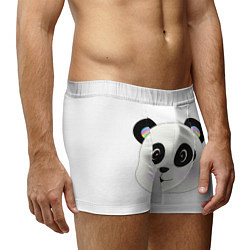 Трусы-боксеры мужские Panda, цвет: 3D-принт — фото 2