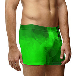Трусы-боксеры мужские GREEN, цвет: 3D-принт — фото 2