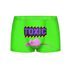 Трусы-боксеры мужские Toxic, цвет: 3D-принт