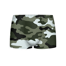 Трусы-боксеры мужские Camouflage 2, цвет: 3D-принт