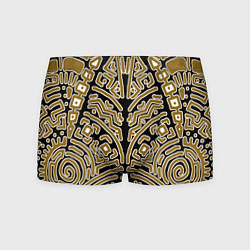 Трусы-боксеры мужские Этническое индейское, цвет: 3D-принт