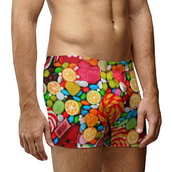 Трусы-боксеры мужские Candy, цвет: 3D-принт — фото 2
