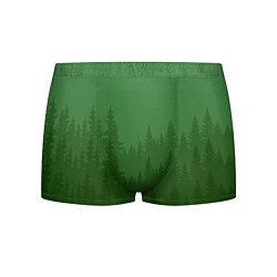 Трусы-боксеры мужские Зеленый Лес, цвет: 3D-принт