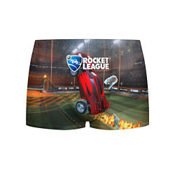 Трусы-боксеры мужские Rocket League, цвет: 3D-принт