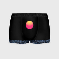 Трусы-боксеры мужские Цифровой восход, цвет: 3D-принт