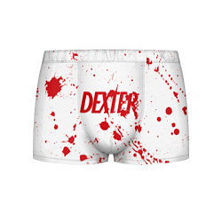 Трусы-боксеры мужские Dexter logo Декстер брызги крови, цвет: 3D-принт