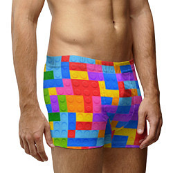 Трусы-боксеры мужские Лего-го, цвет: 3D-принт — фото 2