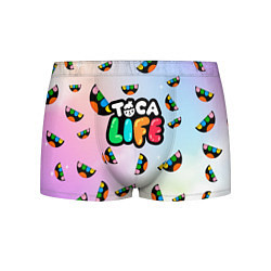 Трусы-боксеры мужские Toca Life: Smile Logo, цвет: 3D-принт