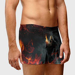 Трусы-боксеры мужские TES SKYRIM DOVAHKIN FLAME ДРАКОНОРОЖДЕННЫЙ, цвет: 3D-принт — фото 2