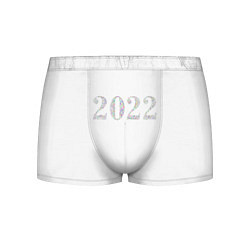 Трусы-боксеры мужские Новый Год 2022 - New Year 2022, цвет: 3D-принт